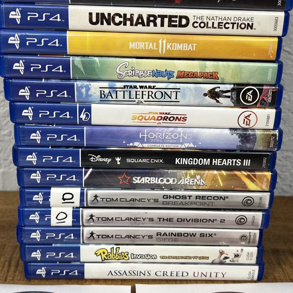 PS4 Lot Of 23 Games Resident Evil, Uncharted, Call Of Duty, Horizon, Dying Light